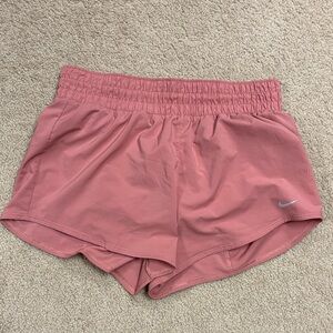 Nike Women's Pink Athletic Shorts